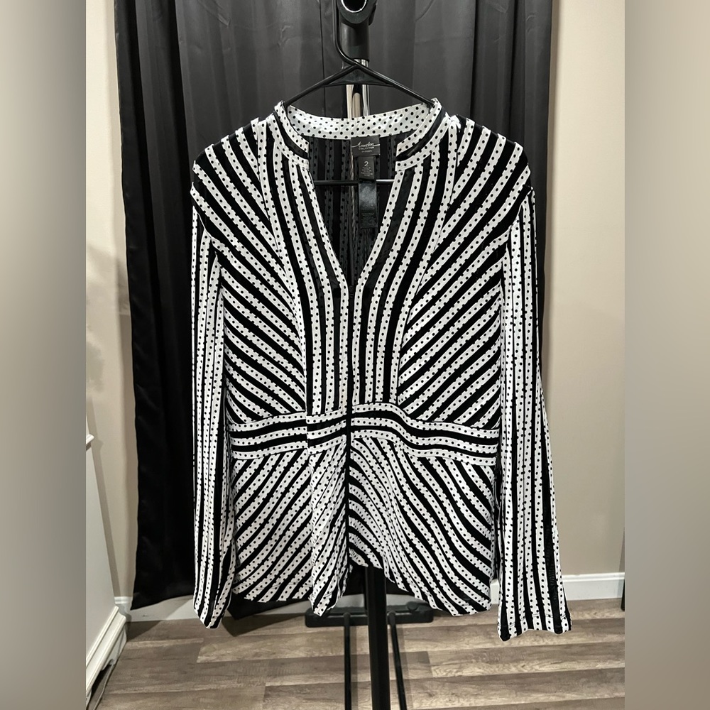 Chicos Zip up Blouse